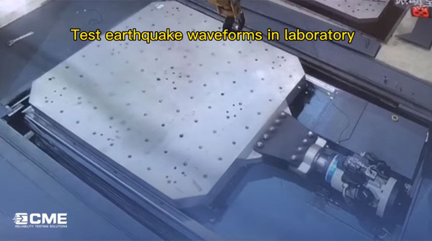 KRD70 Hydraulic Vibration Shaker- Earthquake Simulation Test