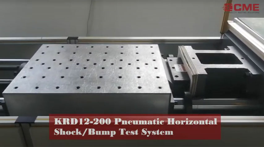 KRD12-200 Pneumatic Horizontal Shock & Bump Test System