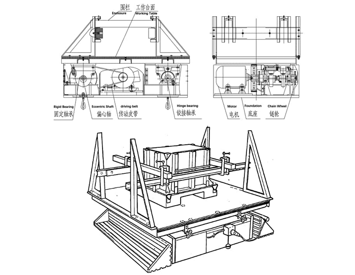 COMPOSITION OF KRD51 TRANSPORTATION BOUNCE TESTING MACHINE