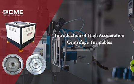 Introduction Of High Acceleration Centrifuge Fixture Turntable